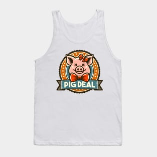 Pig Deal: Playful Porker Tank Top